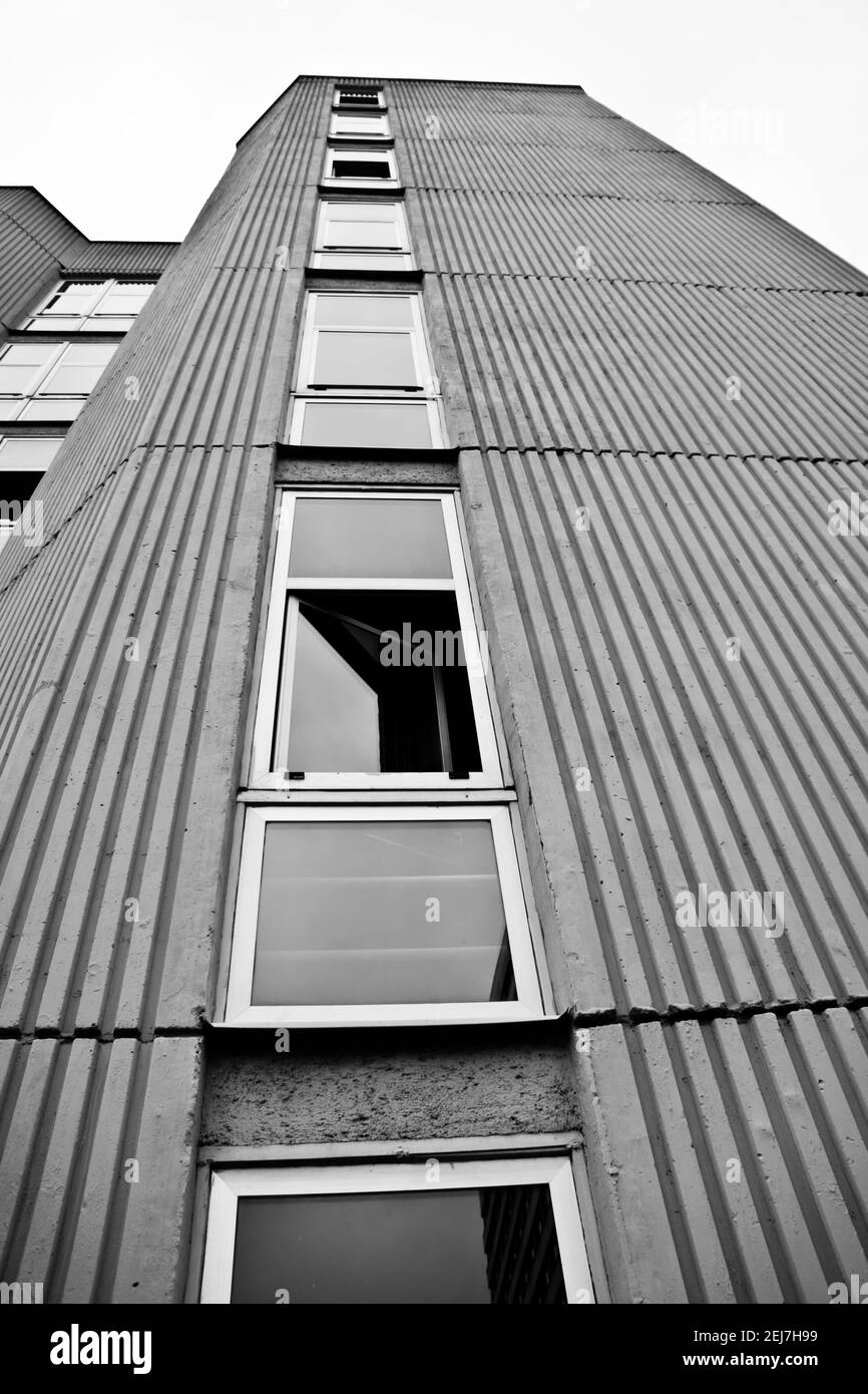 concept de minimalisme géométrique architectural Banque D'Images
