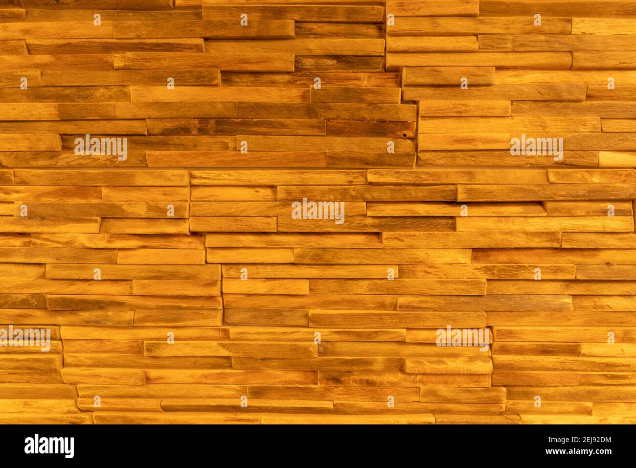 Panneaux muraux en bois Banque D'Images