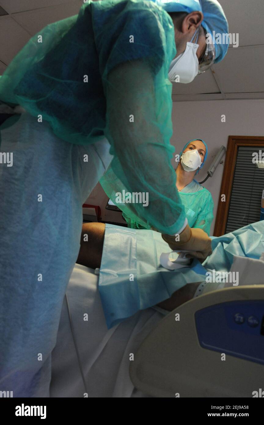 Unité de soins intensifs médicaux Banque D'Images