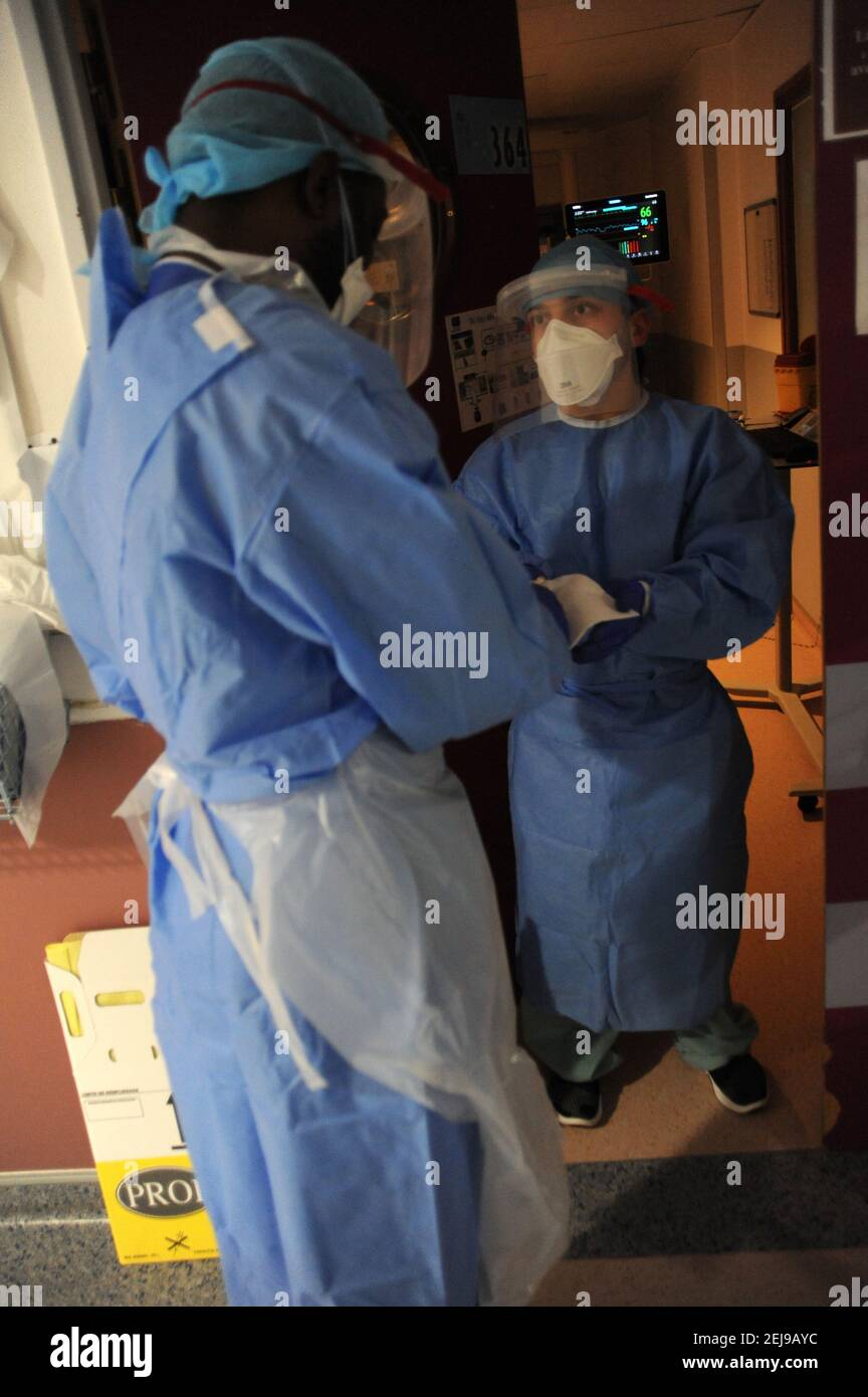 Unité de soins intensifs médicaux Banque D'Images