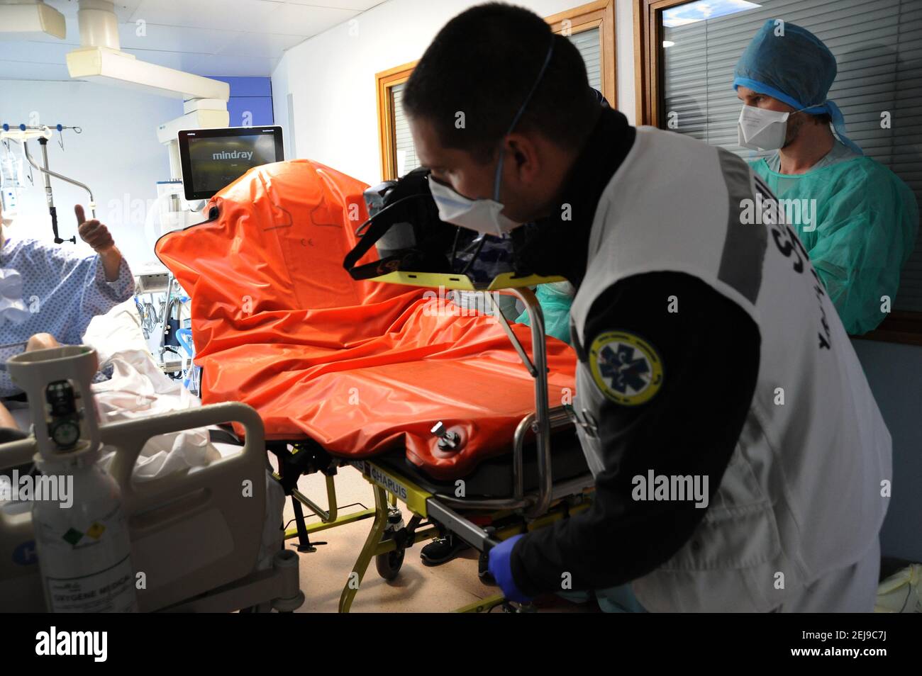 Urgences Covid-19 Banque D'Images