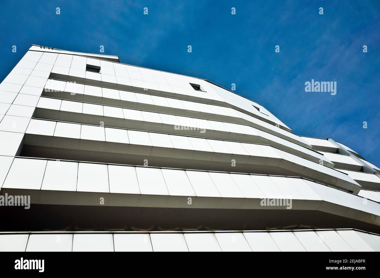 concept de minimalisme géométrique architectural Banque D'Images