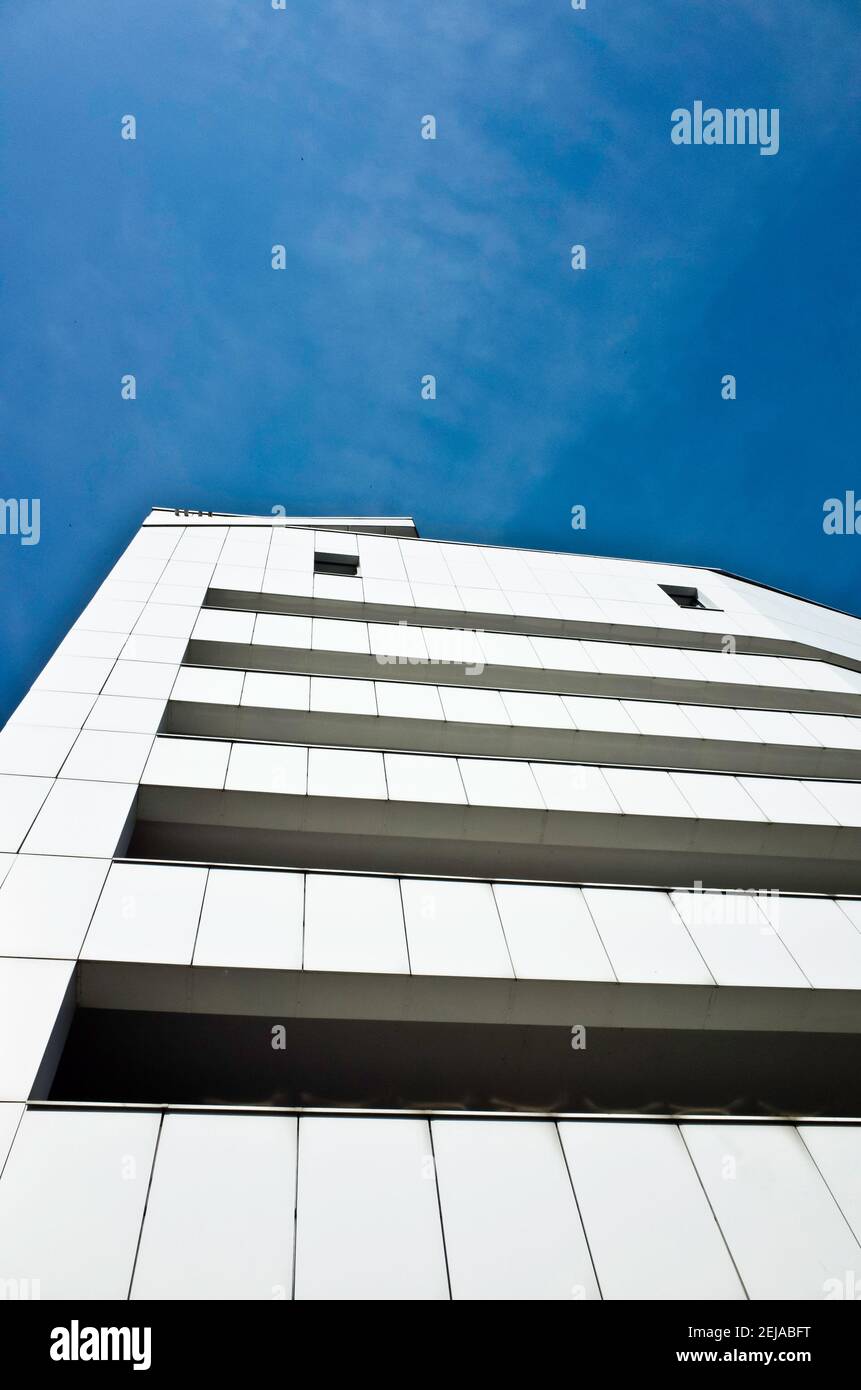 concept de minimalisme géométrique architectural Banque D'Images