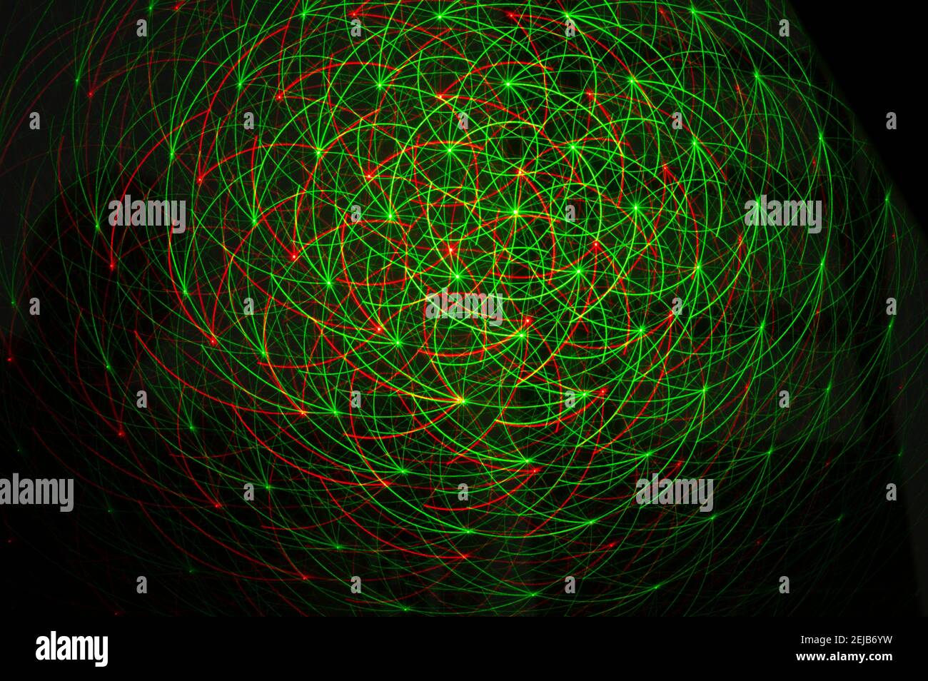 images de lumière laser Banque D'Images