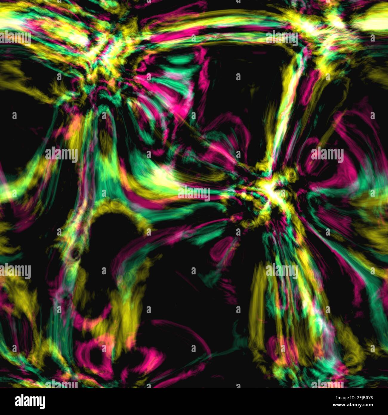 Illustration de différentes diffraction de la lumière dans divers fragments de verre brisés Banque D'Images