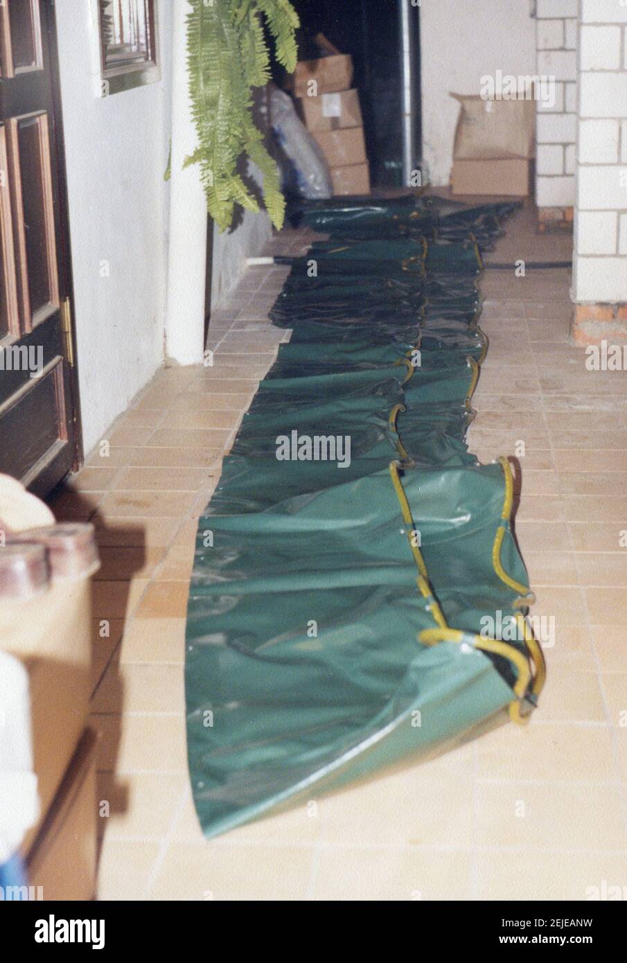 Photo d'époque de la ville de Gomel, Biélorussie années 1990. Banque D'Images