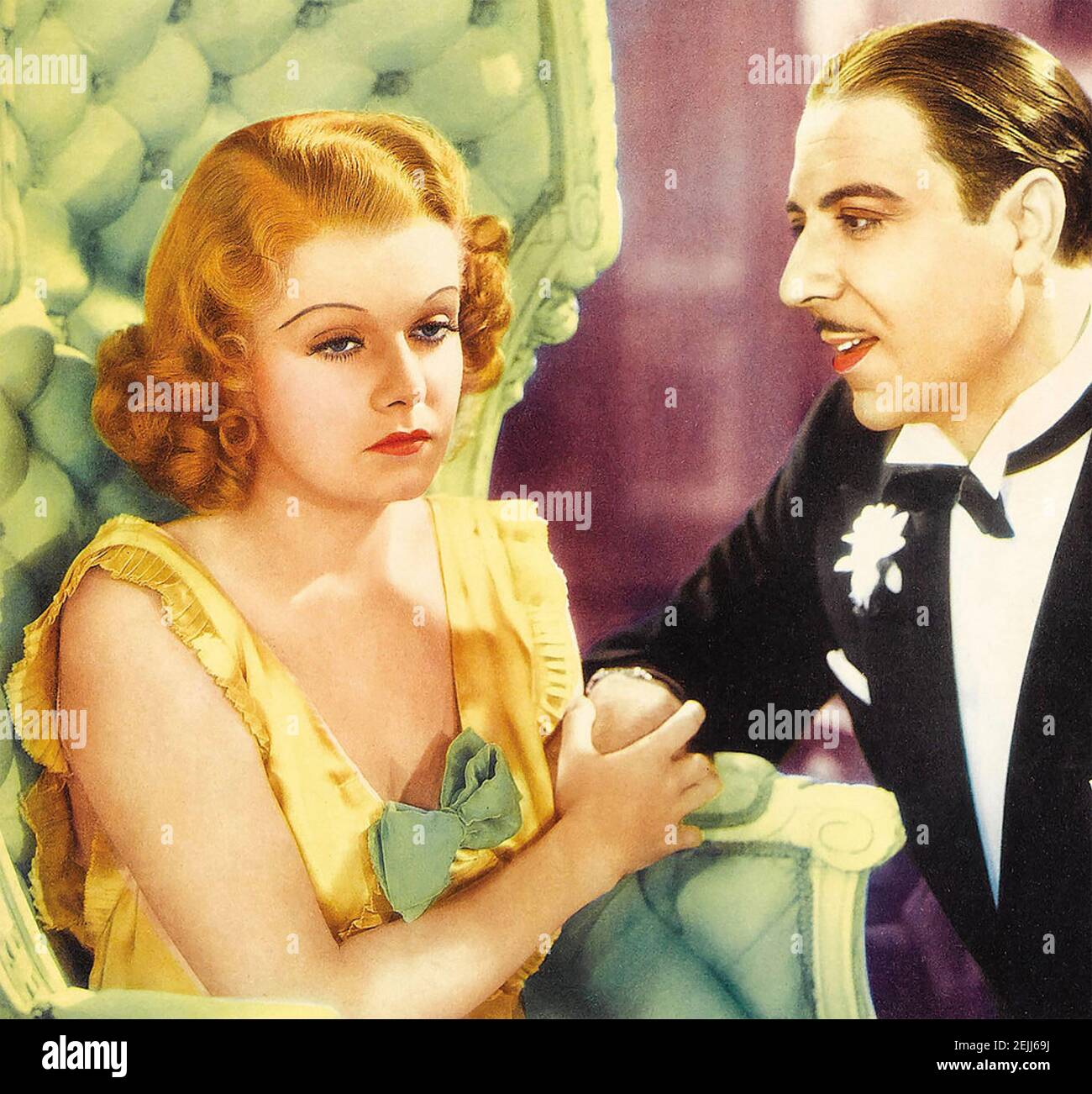 RIFFRAFF 1936 film MGM avec Jean Harlow et Joseph Calleia Banque D'Images