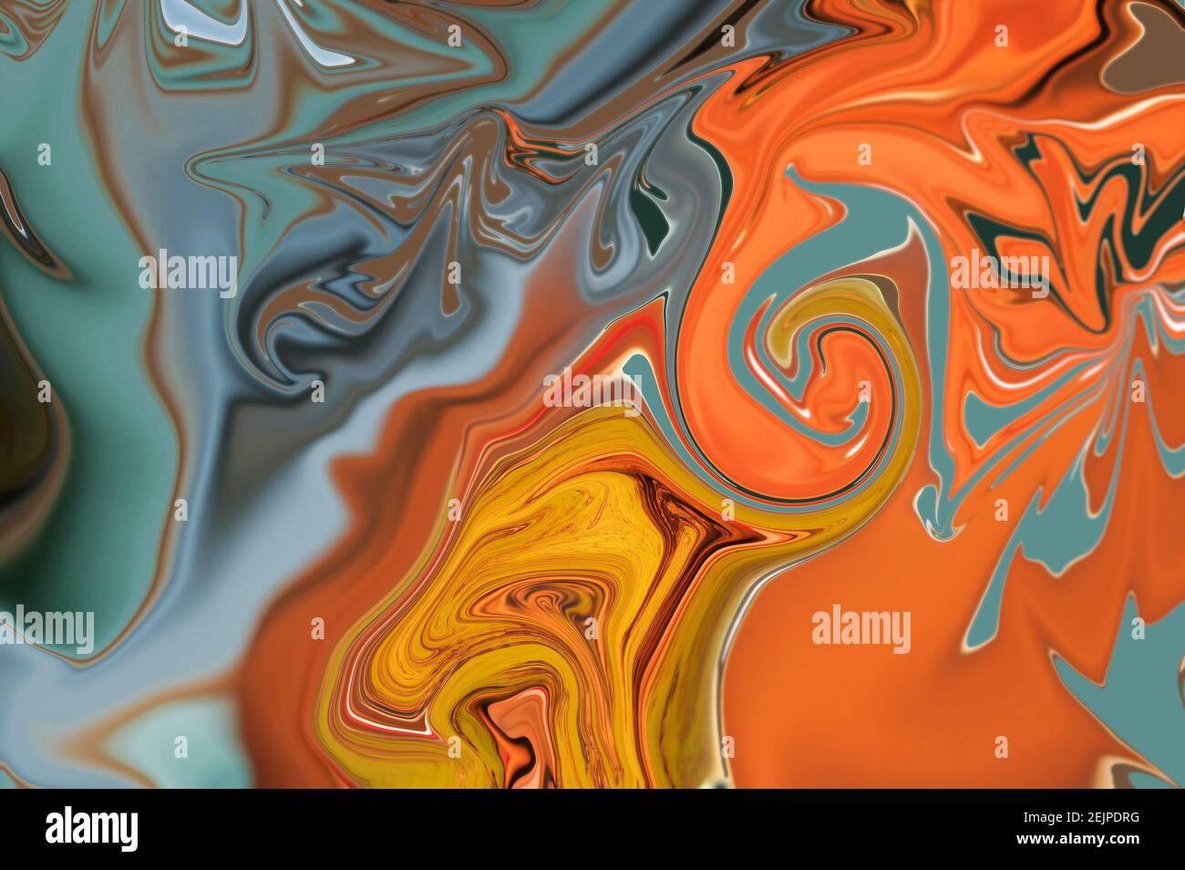 Marbre coloré, arrière-plan abstrait. Motif marbre avec tourbillons. Banque D'Images