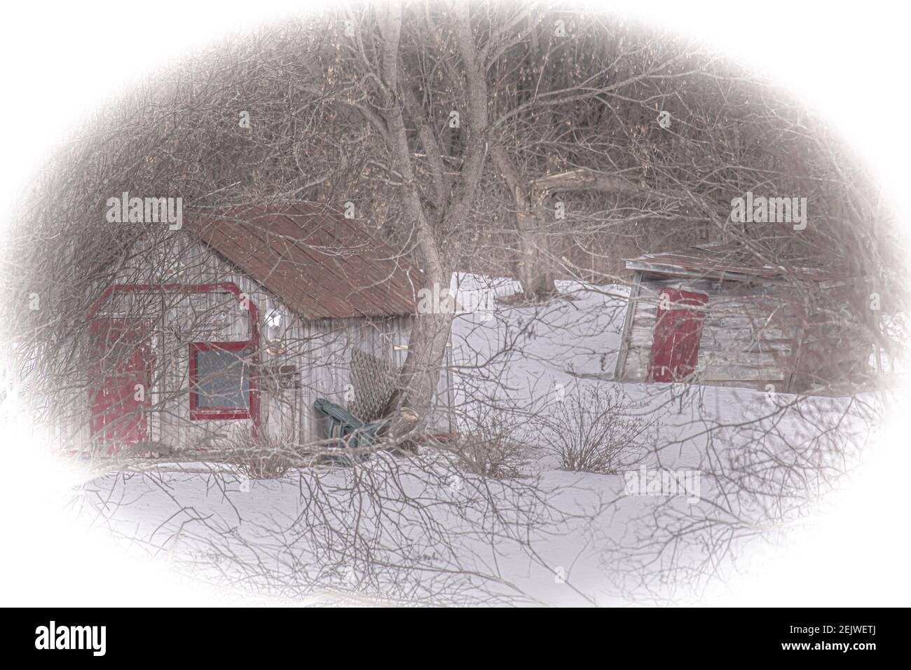 Winter Wonderland Banque D'Images