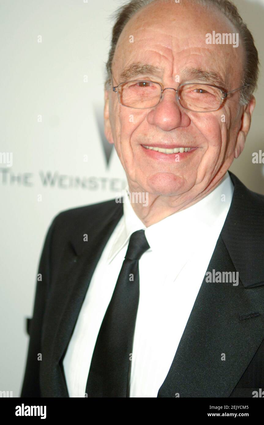 Rupert Murdoch assiste aux arrivées de Weinstein Co. Golden Globes After Party à Trader VICS au Beverly Hills Hilton le 15 janvier 2007 à Beverly Hills, Californie. Credit: Jared Milgrim Banque D'Images