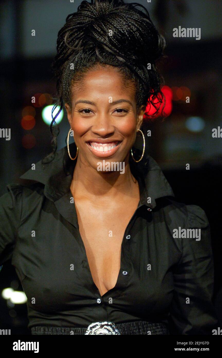 L'actrice Shondrella Avery assiste aux arrivées pour la première des Smokin' Aces au Grauman's Chinese Theatre le 18 janvier 2007 à Hollywood, en Californie. Crédit: Jared Milgrim/l'accès photo Banque D'Images