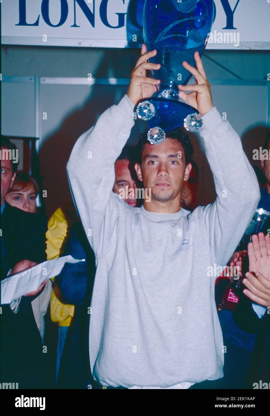 Joueur de tennis argentin Mariano Puerta, années 2000 Banque D'Images