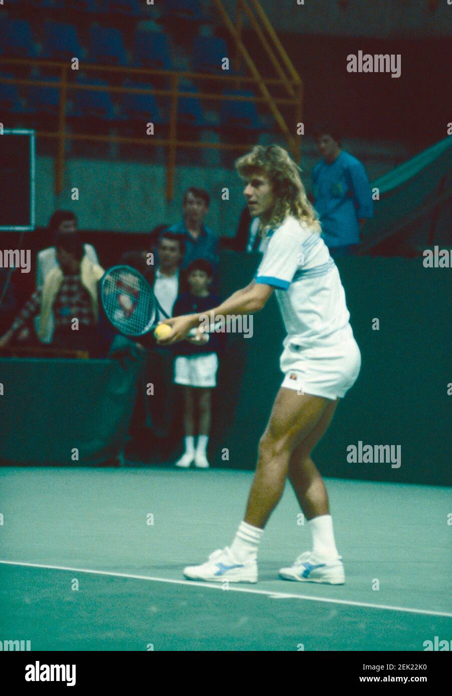 Joueur croate de tennis Bruno Oresar, années 1980 Photo Stock Alamy