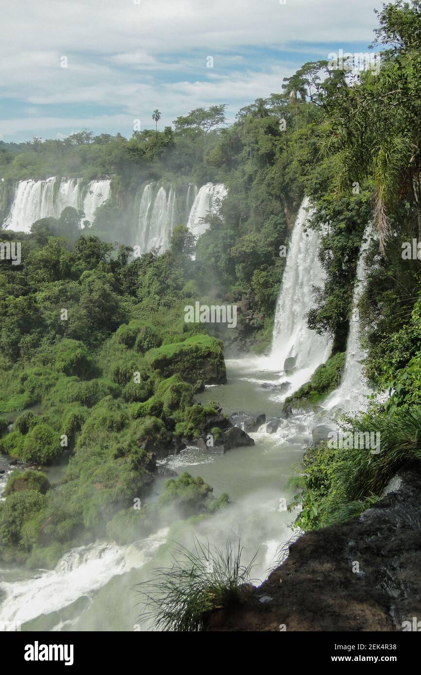 Cataratas de Iguazú Banque D'Images