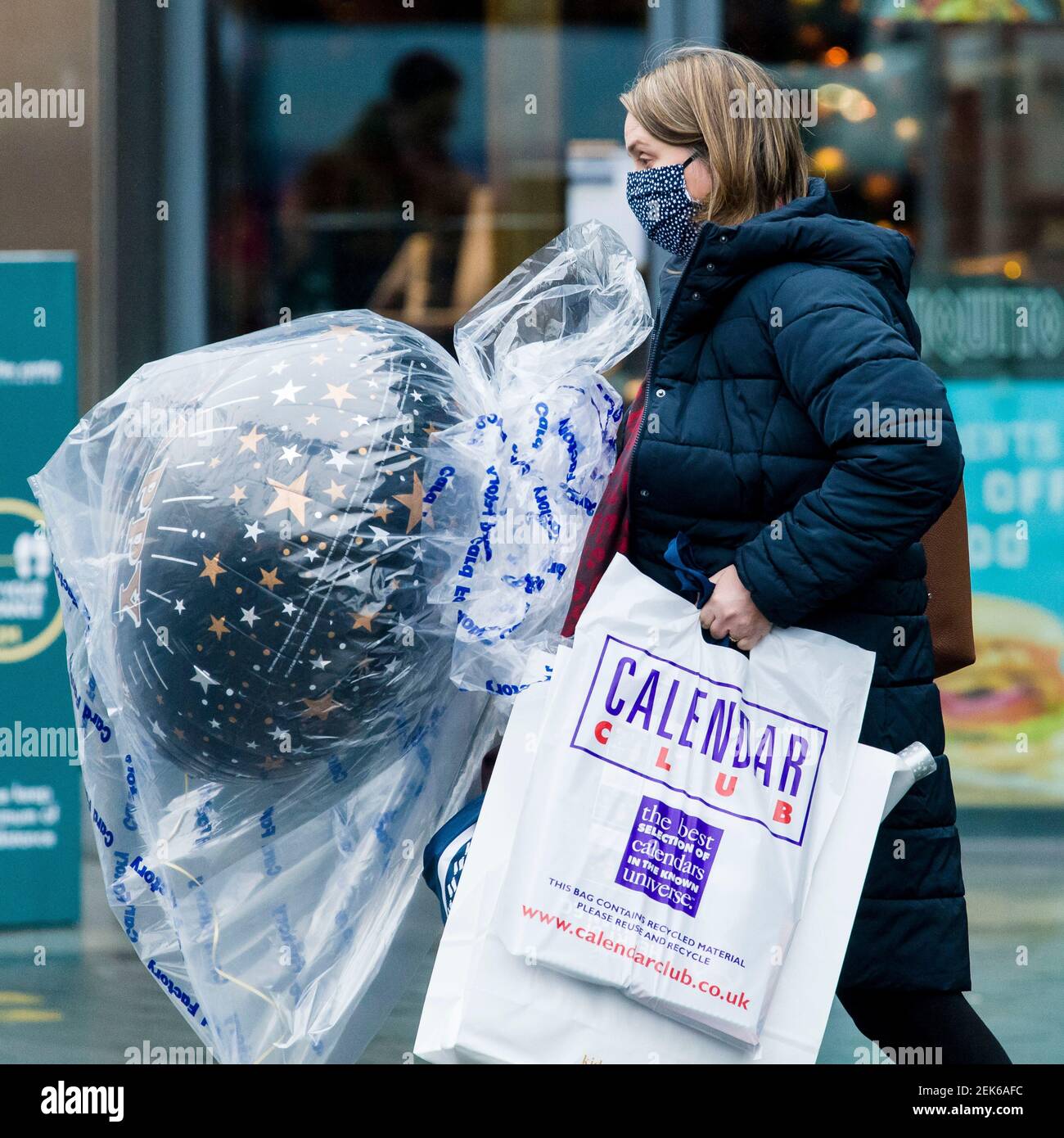 La boutique publique du « centre » de Livingston, West Lothian, avant un confinement de niveau 4, est introduite aujourd'hui (20 novembre) à 18:00, en raison de la montée des cas de covid-19. Crédit: Euan Cherry Banque D'Images