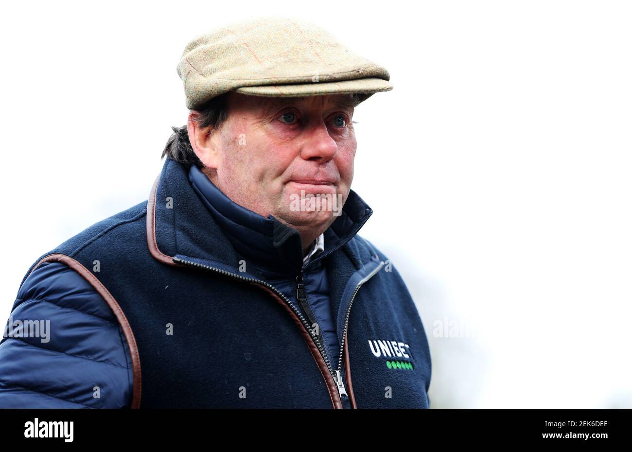 Photo du dossier datée du 17-02-2020 du formateur Nicky Henderson. Date de publication : le mardi 23 février 2021. Banque D'Images