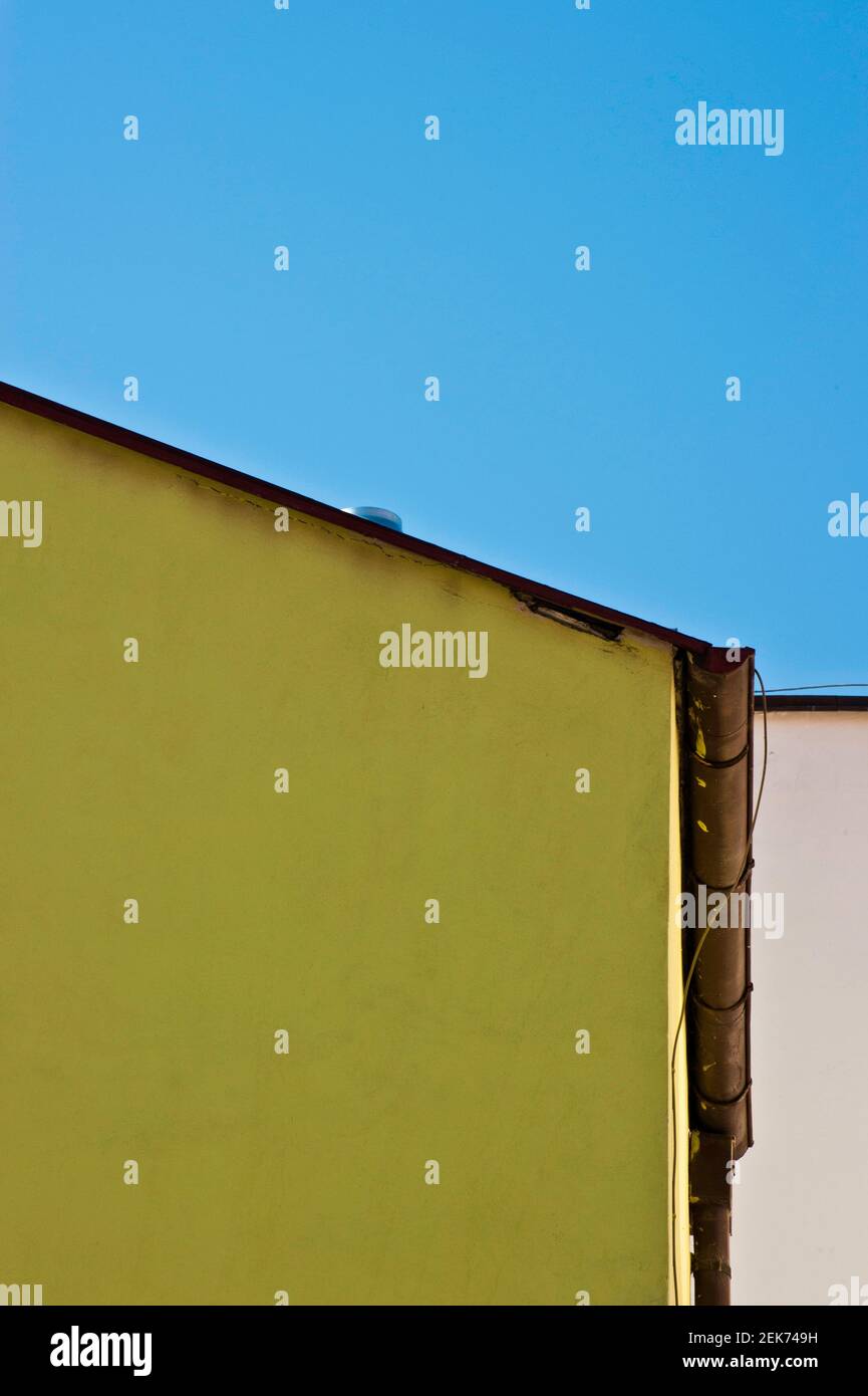 concept de minimalisme géométrique architectural Banque D'Images