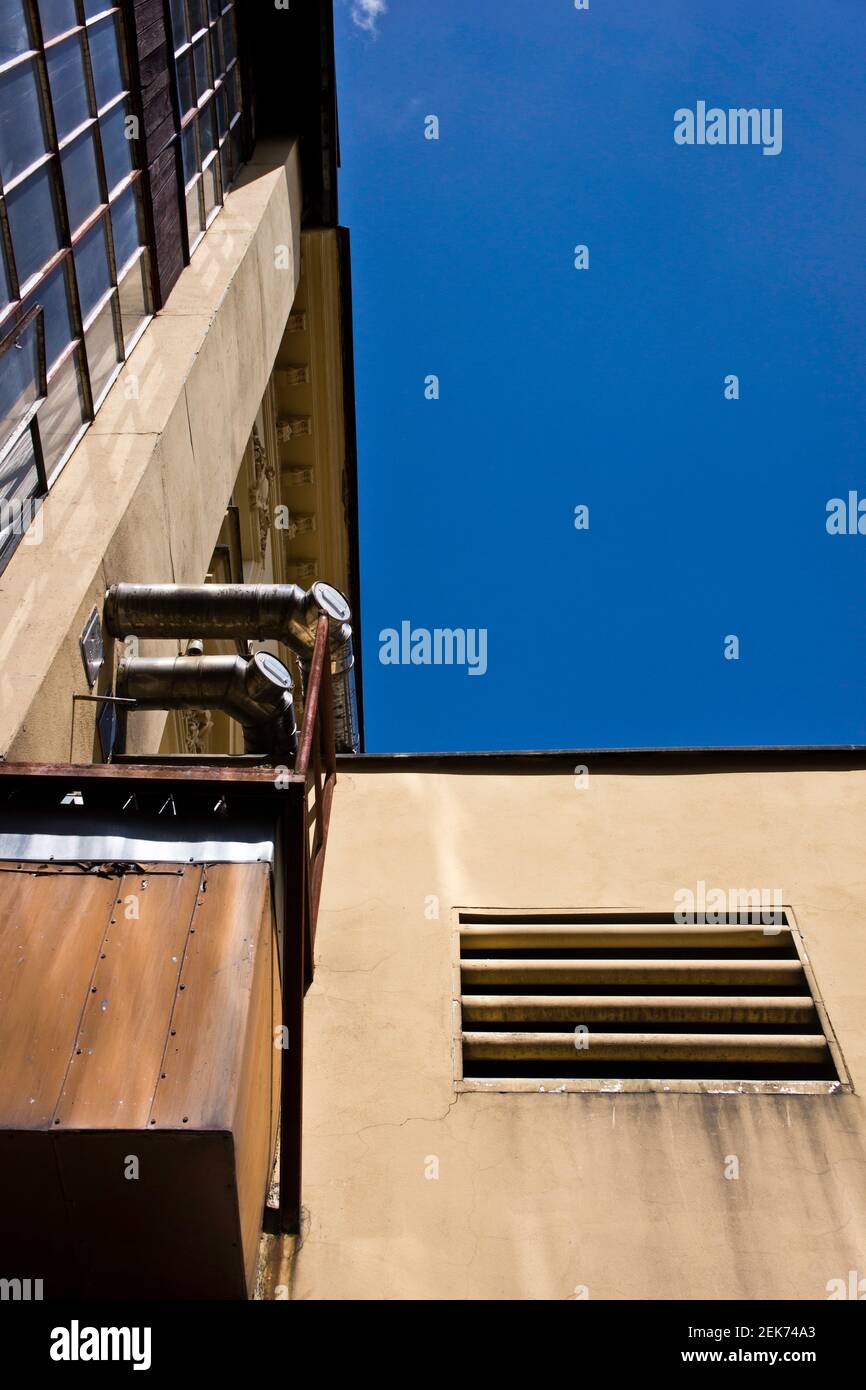 concept de minimalisme géométrique architectural Banque D'Images