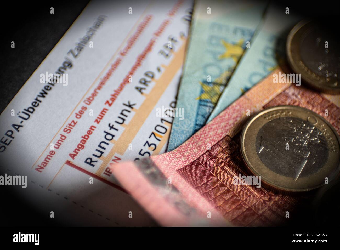 frais de licence radio Banque D'Images