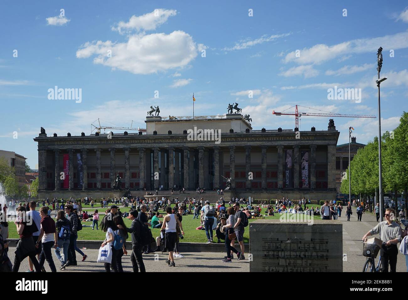 Musée Altes à Berlin. Banque D'Images