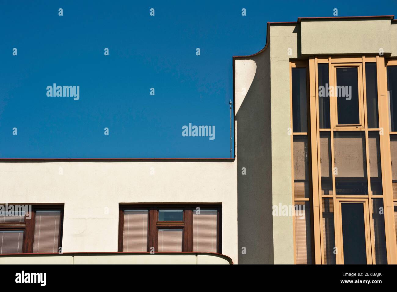 concept de minimalisme géométrique architectural Banque D'Images