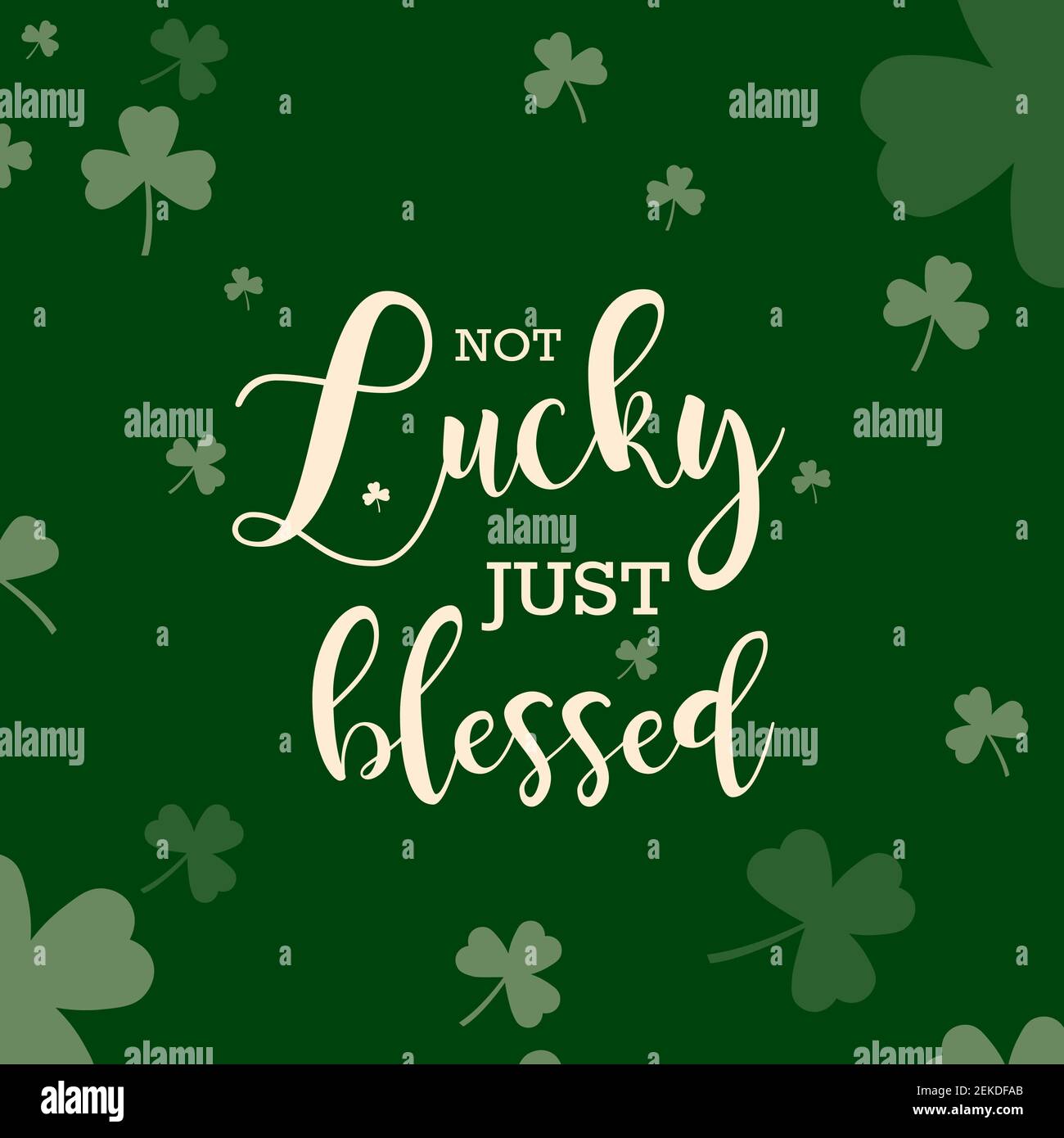 Illustration vectorielle Happy St. Patrick Day Illustration de Vecteur