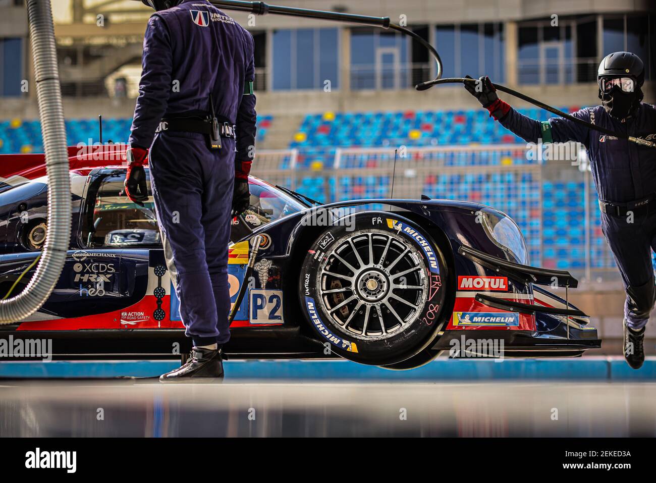 Mécanicien, mécanicien pendant les 8 heures de Bahreïn, 8e tour du Championnat du monde d'endurance 2019-20 de la FIA sur le circuit international de Bahreïn, du 12 au 14 novembre 2020 à Sakhir, Bahreïn - photo François Flamand / DPPI Banque D'Images