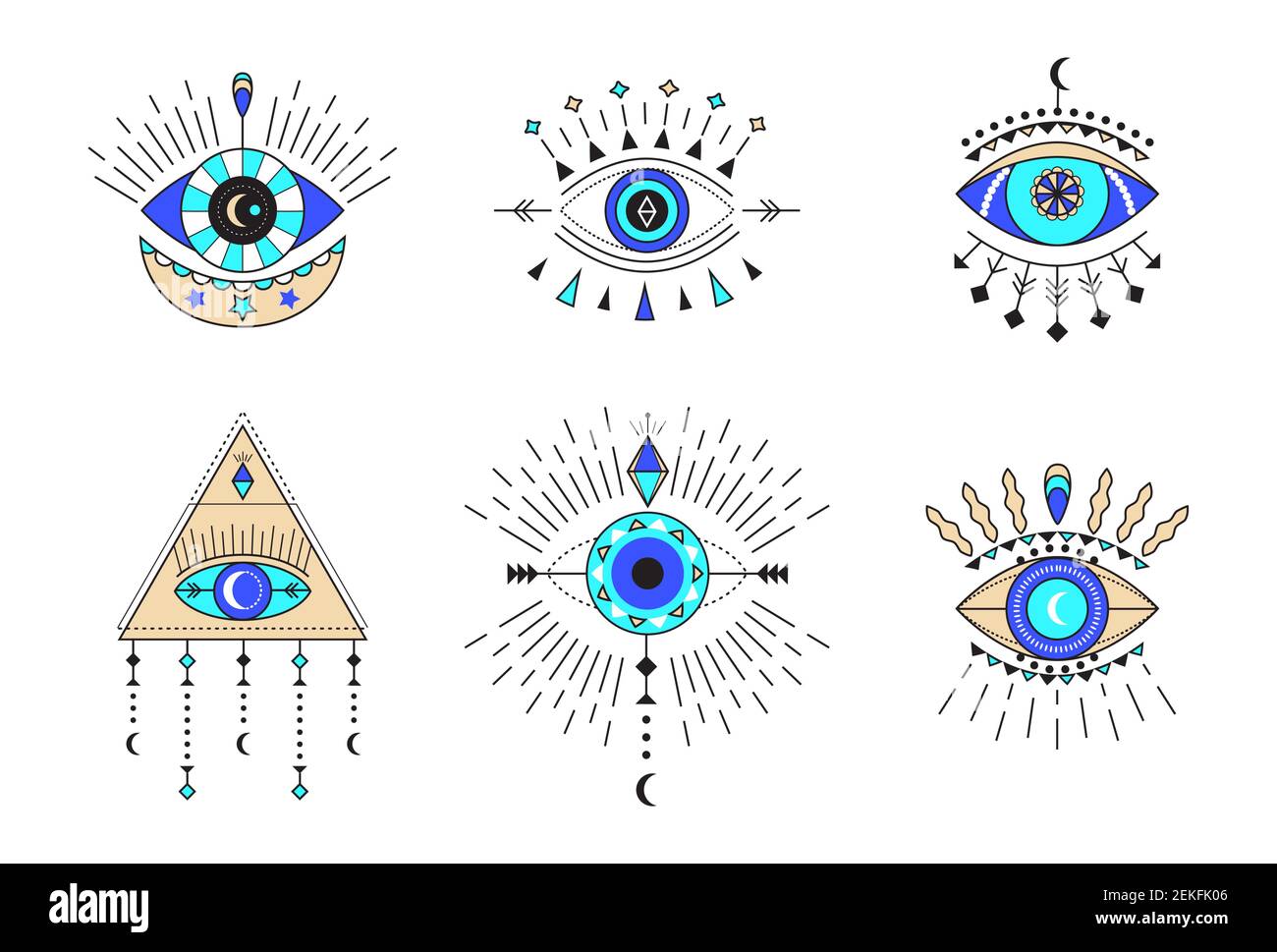 Cartes de tarot traditionnelles Banque d'images vectorielles - Alamy