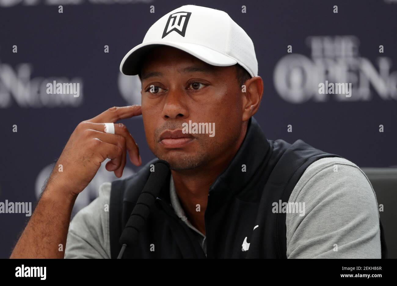 Photo du dossier datée du 16-07-2019 de Tiger Woods aux États-Unis. Date de publication : le mardi 23 février 2021. Banque D'Images
