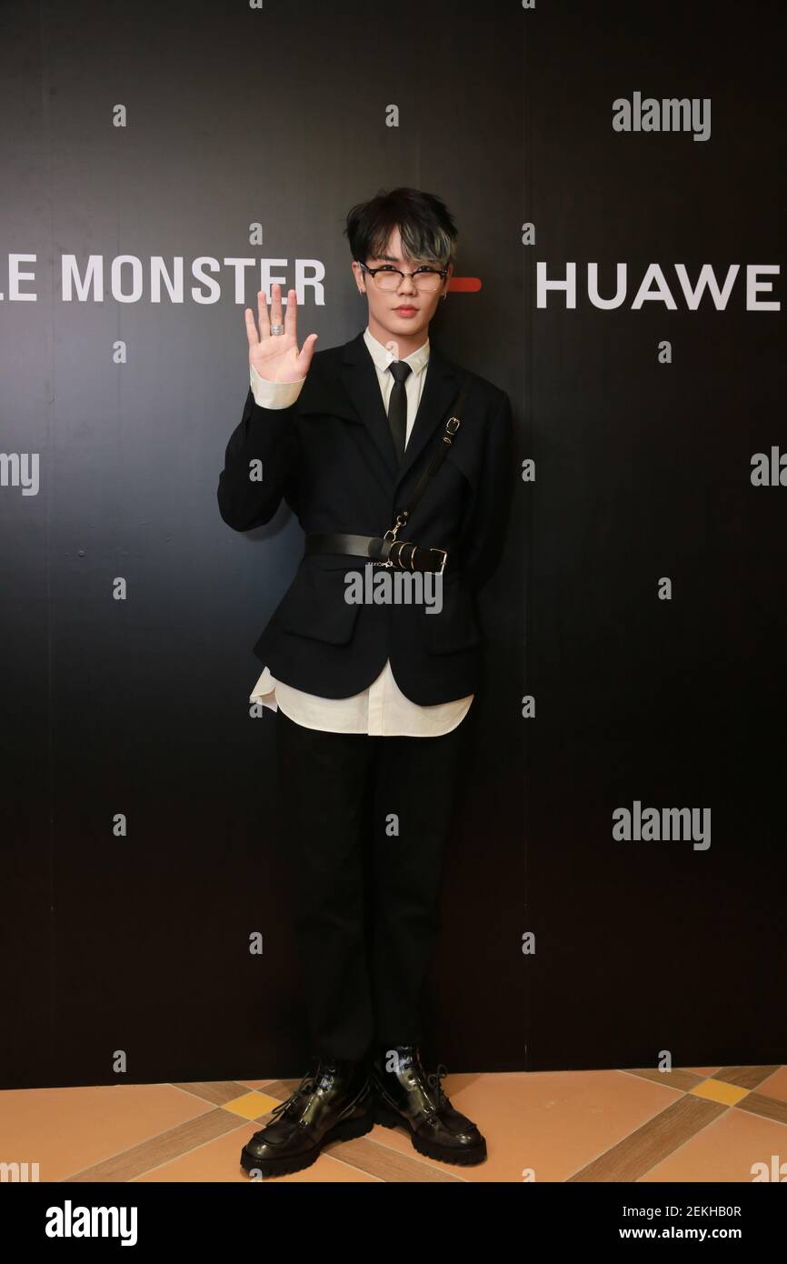 Lin Yanjun, acteur et chanteur chinois-taïwanais, ou Evan Lin assiste à l'événement promotionnel de Gentle Monster à Shanghai, en Chine, le 7 septembre 2020. (Photo de Stringer/ChinaImages/Sipa USA) Banque D'Images
