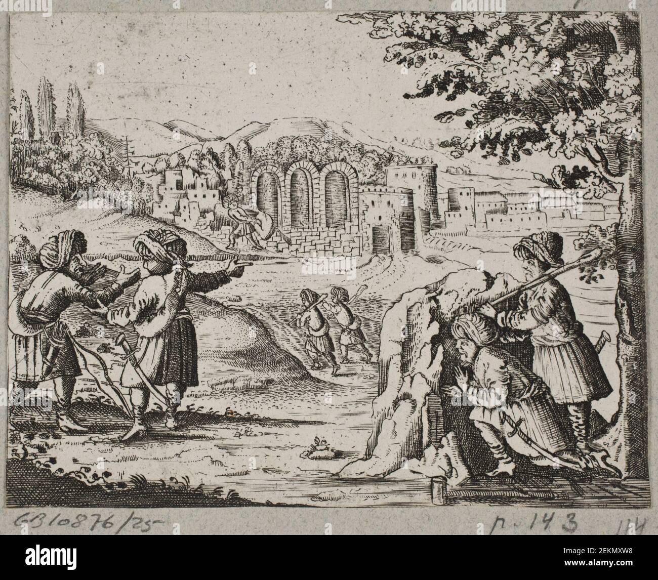 J. Muller (1700-1700), Illustration jusqu'à Adam Olearius, 'perse Rosenthal d'un poète significatif Schich Saadi [...]', Schleswig 1660, 1660 Banque D'Images