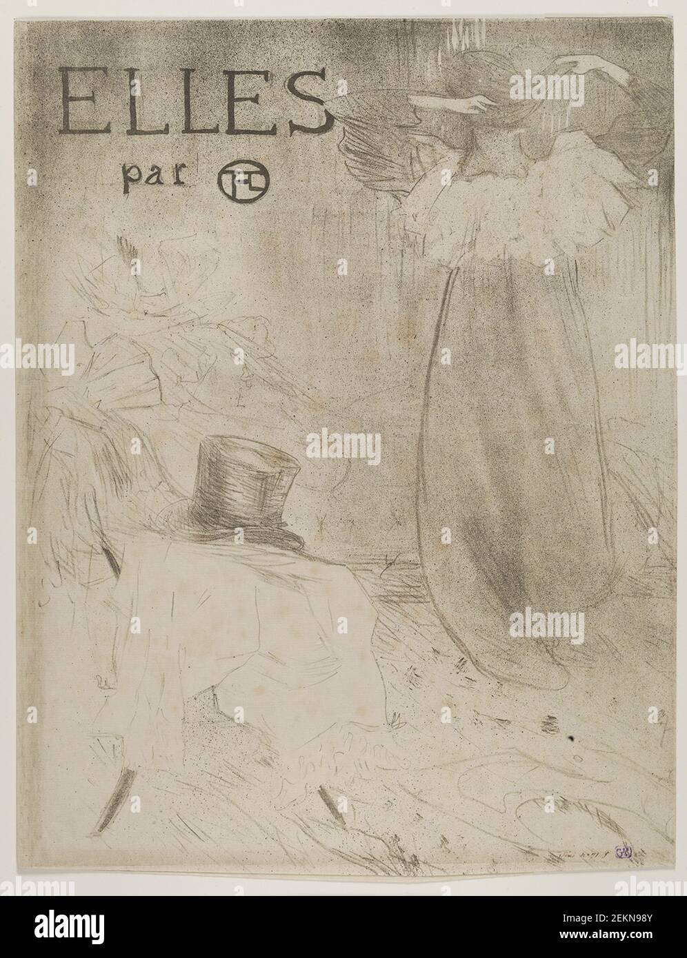Henri de Toulouse-Lautrec (1864-1901), frontispice pour eux, 1896 Banque D'Images