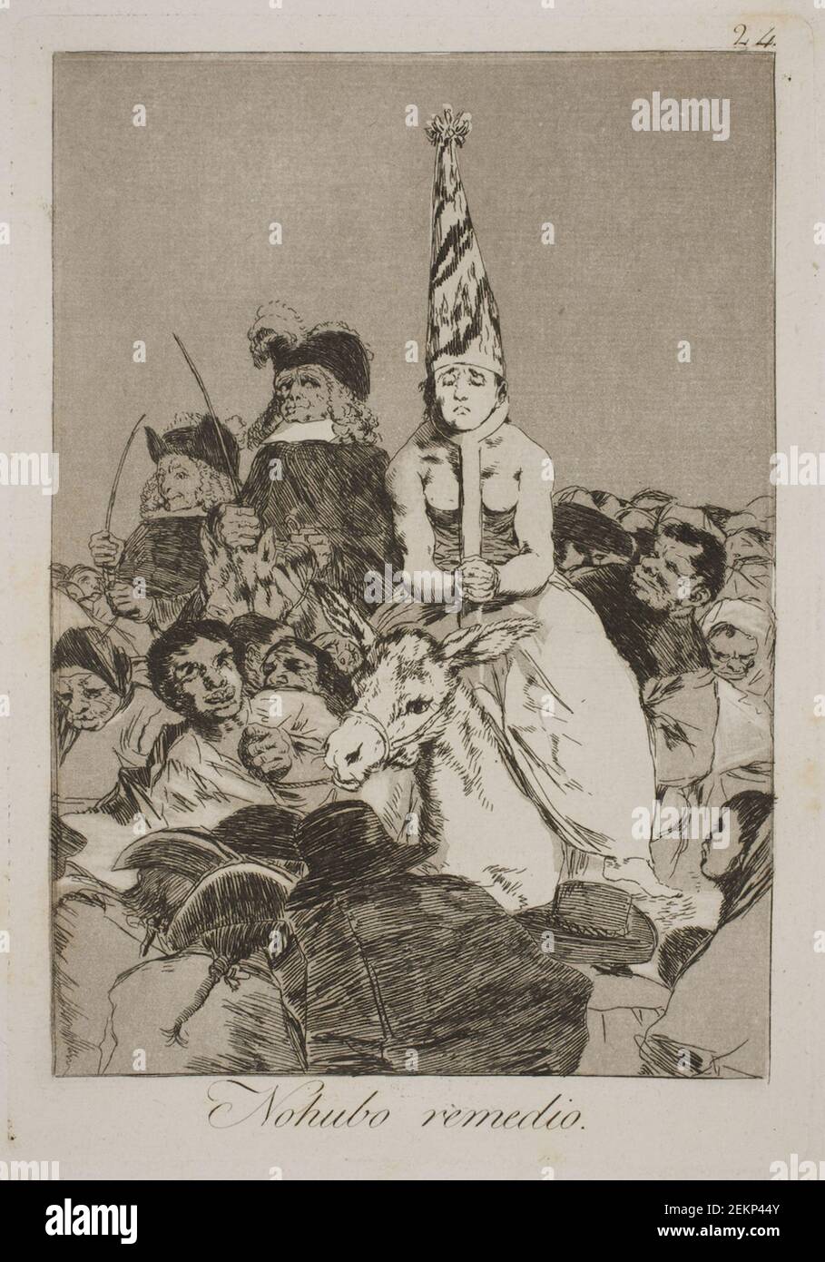 Francisco de Goya (1746-1828), il n'utilise pas, 1797-1798 Banque D'Images