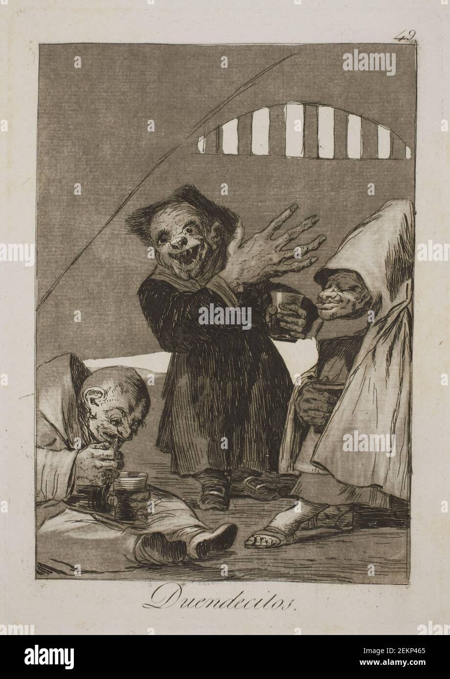Francisco de Goya (1746-1828), SmaatRold, 1797-1798 Banque D'Images