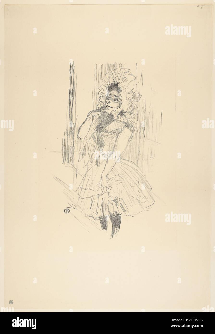 Henri de Toulouse-Lautrec (1864-1901), Anna tient, dans toutes ces dames au théâtre, 1894 Banque D'Images