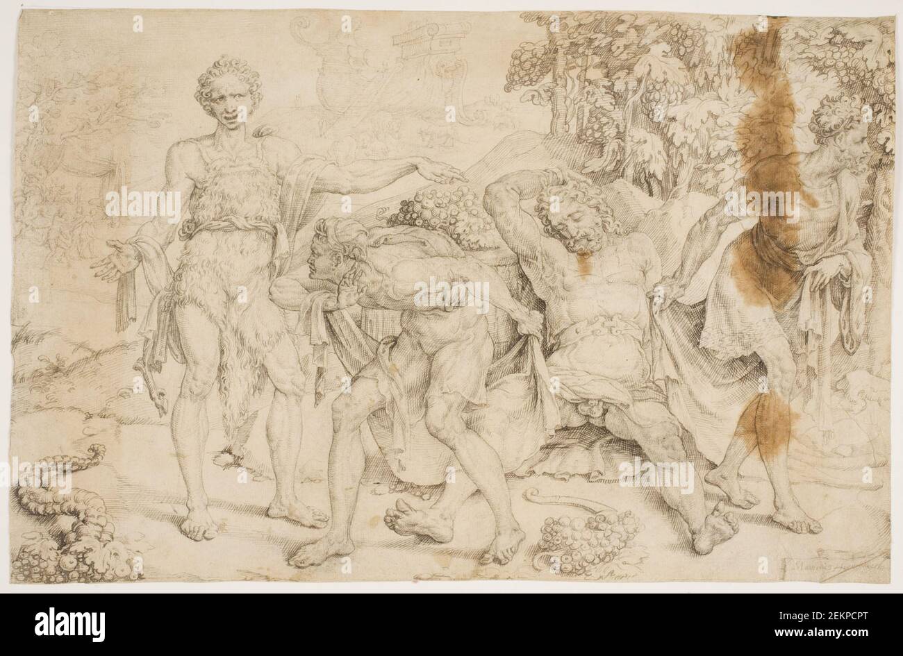 Maarten de Heemskerck (1498-1574), Noa spots Off Cam, 1550-1555 Banque D'Images