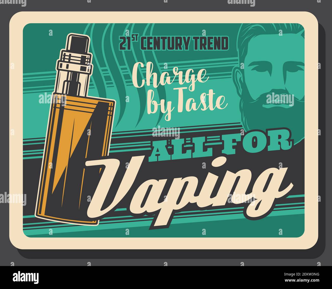 VAPE boutique publicit affiche rtro design de cigarette lectronique ou e- cigarette pour le fumage ou le vapotage moderne. Motif vectoriel d'arme vintage Image Vectorielle Stock - Alamy VAPE boutique publicit affiche rtro design de cigarette lectronique ou e- cigarette pour le fumage ou le vapotage moderne. Motif vectoriel d'arme vintage Image Vectorielle Stock - Alamy