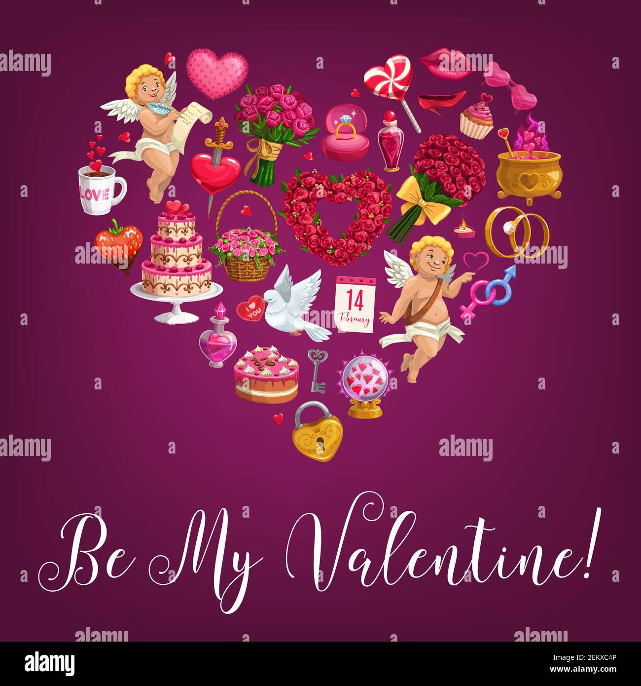 Saint Valentin Coeurs Et Cupids Anneaux De Mariage Et Bisous De Levres Vector Etre Ma Saint Valentin Calligraphie Citation Message Anneau De Mariage Cadeaux Romantiques Et Gateau Image Vectorielle Stock Alamy Saint Valentin Coeurs Et Cupids Anneaux De Mariage Et Bisous De Levres Vector Etre Ma Saint Valentin Calligraphie Citation Message Anneau De Mariage Cadeaux Romantiques Et Gateau Image Vectorielle Stock Alamy
