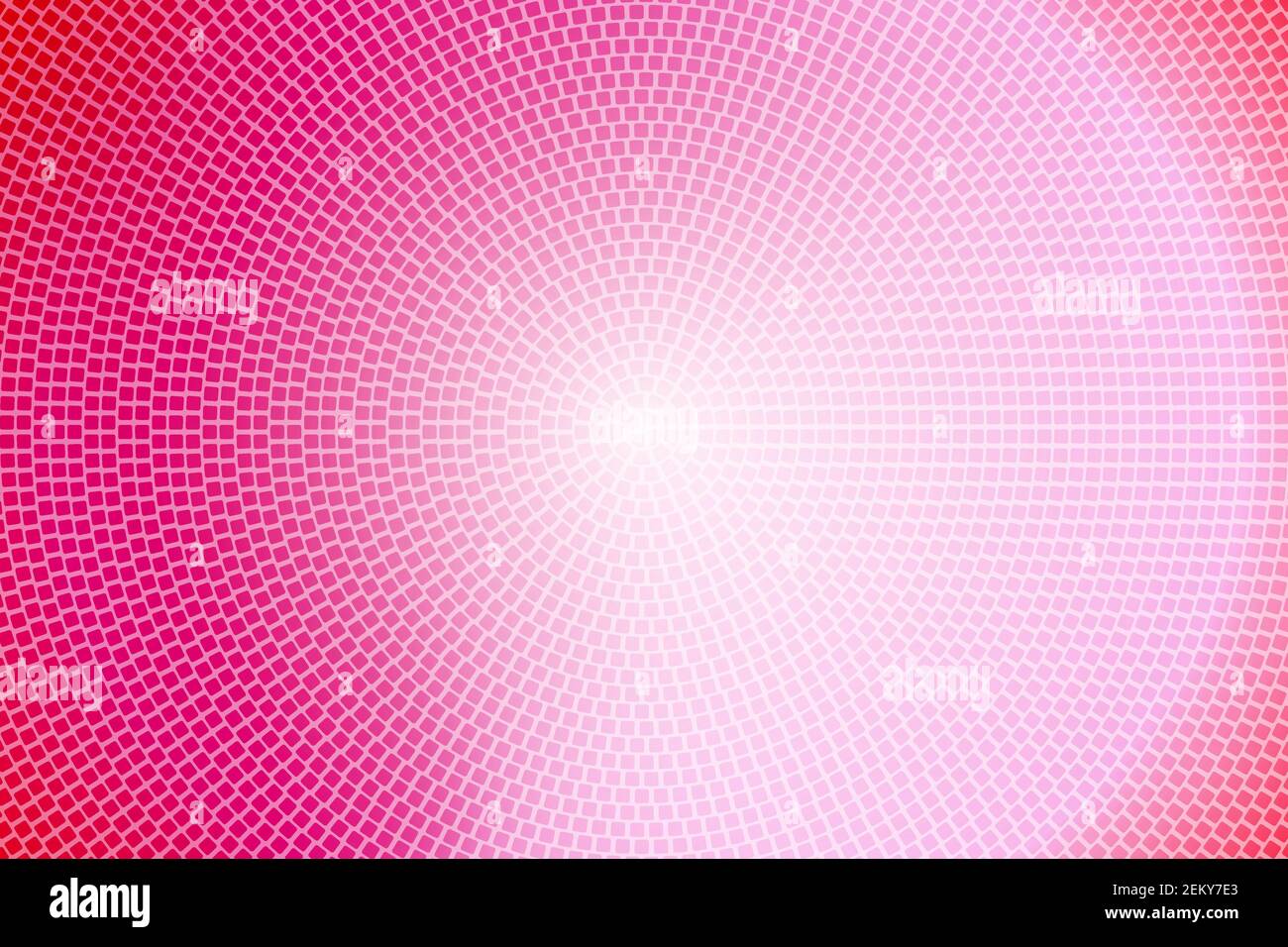 Pop art coloré BD livre couverture magazine. Pois sur fond rose. Maquette amusante à motif rétro. Illustration vectorielle demi-ton.style 90-s. Illustration de Vecteur