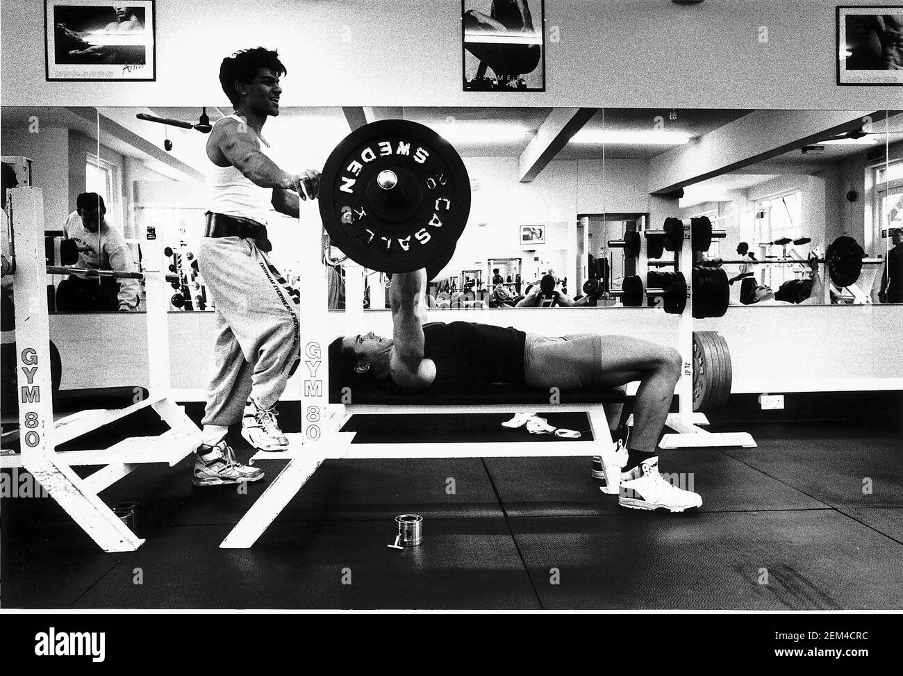 Pinces à dénuder mâles Chippendales dBase Banque D'Images