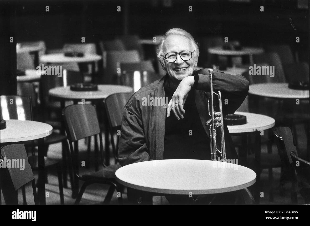 Humphrey Lyttelton au club de 100 Banque D'Images