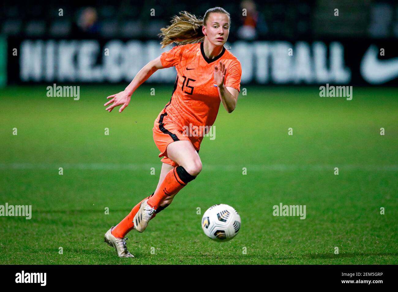 , - FÉVRIER 24: Lynn Wilms des pays-Bas pendant le match entre et le 24 février 2021 à , (photo par /Orange Pictures) Banque D'Images