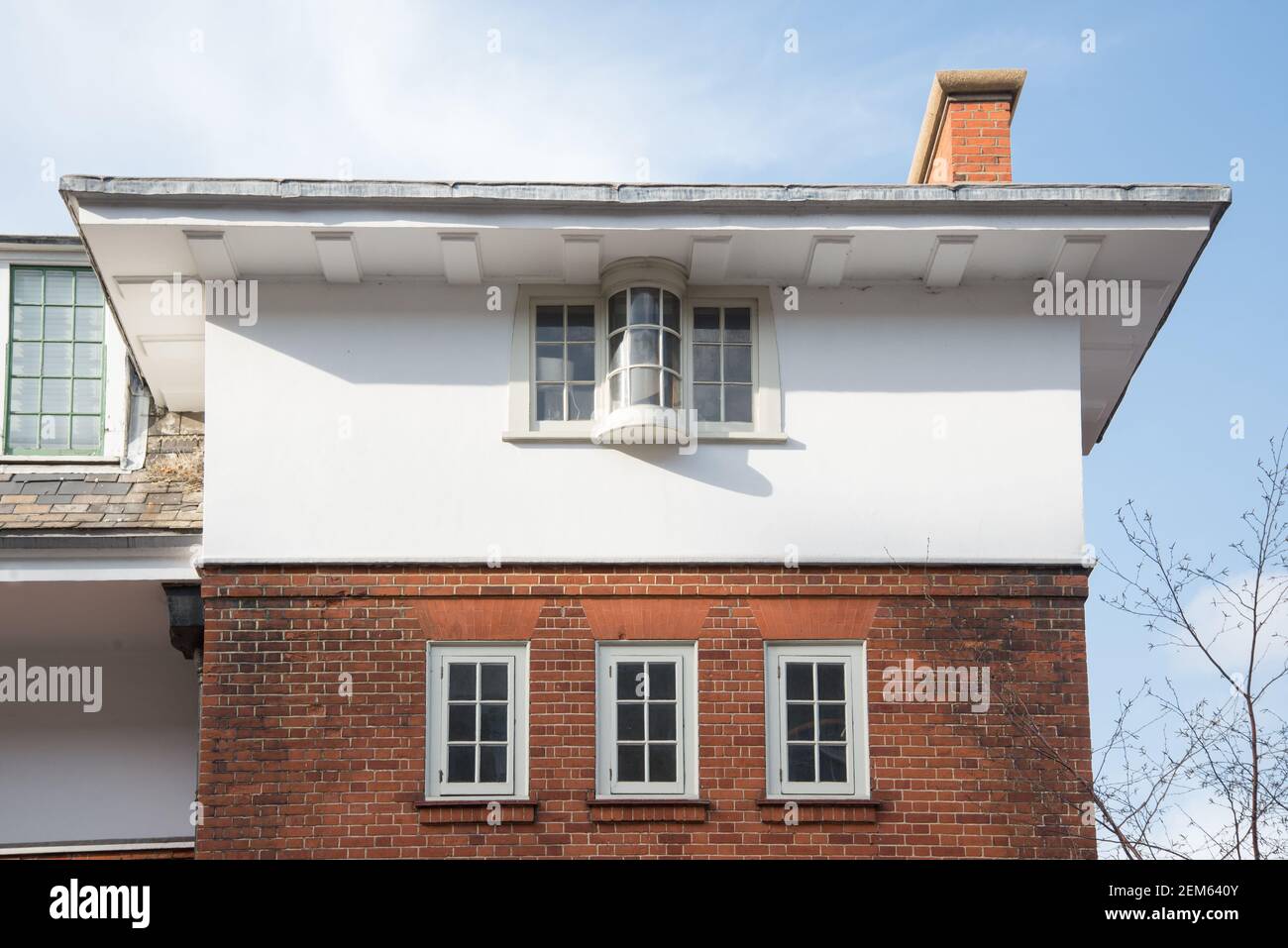 Architecture des arts et métiers Mary Ward House par Arnold Dunbar Smith & Cecil Brewer, Banque D'Images