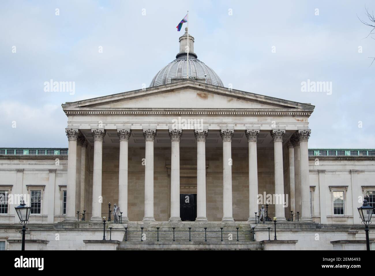 UCL University College London Wilkins Building Banque D'Images