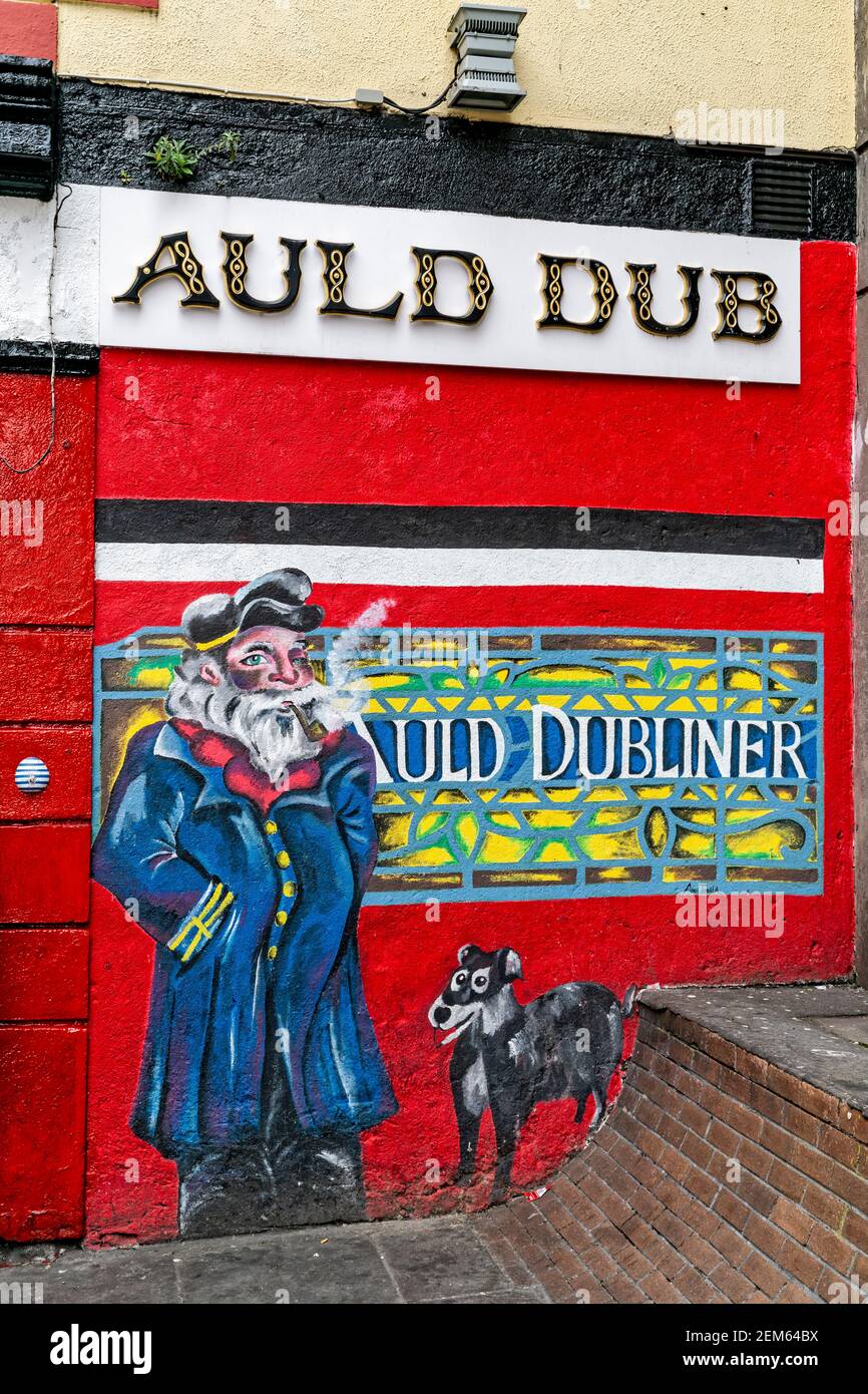 Dublin, Irlande. 6 mai 2016. Pub irlandais Auld Dubliner dans le quartier Temple Bar de Dublin. Banque D'Images