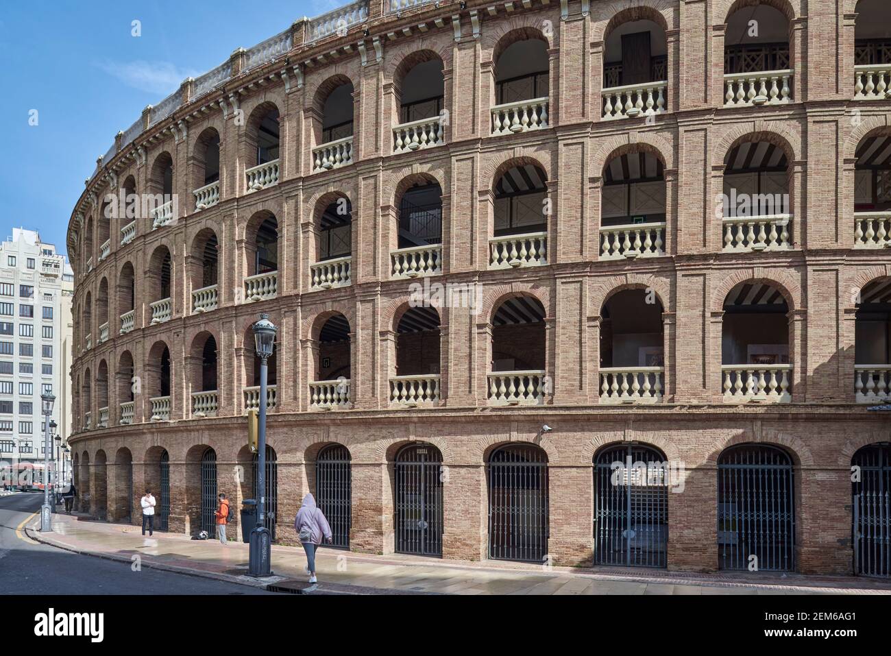 Arènes monumentales de la ville de Valence, Communauté Valencienne, Espagne, Europe Banque D'Images