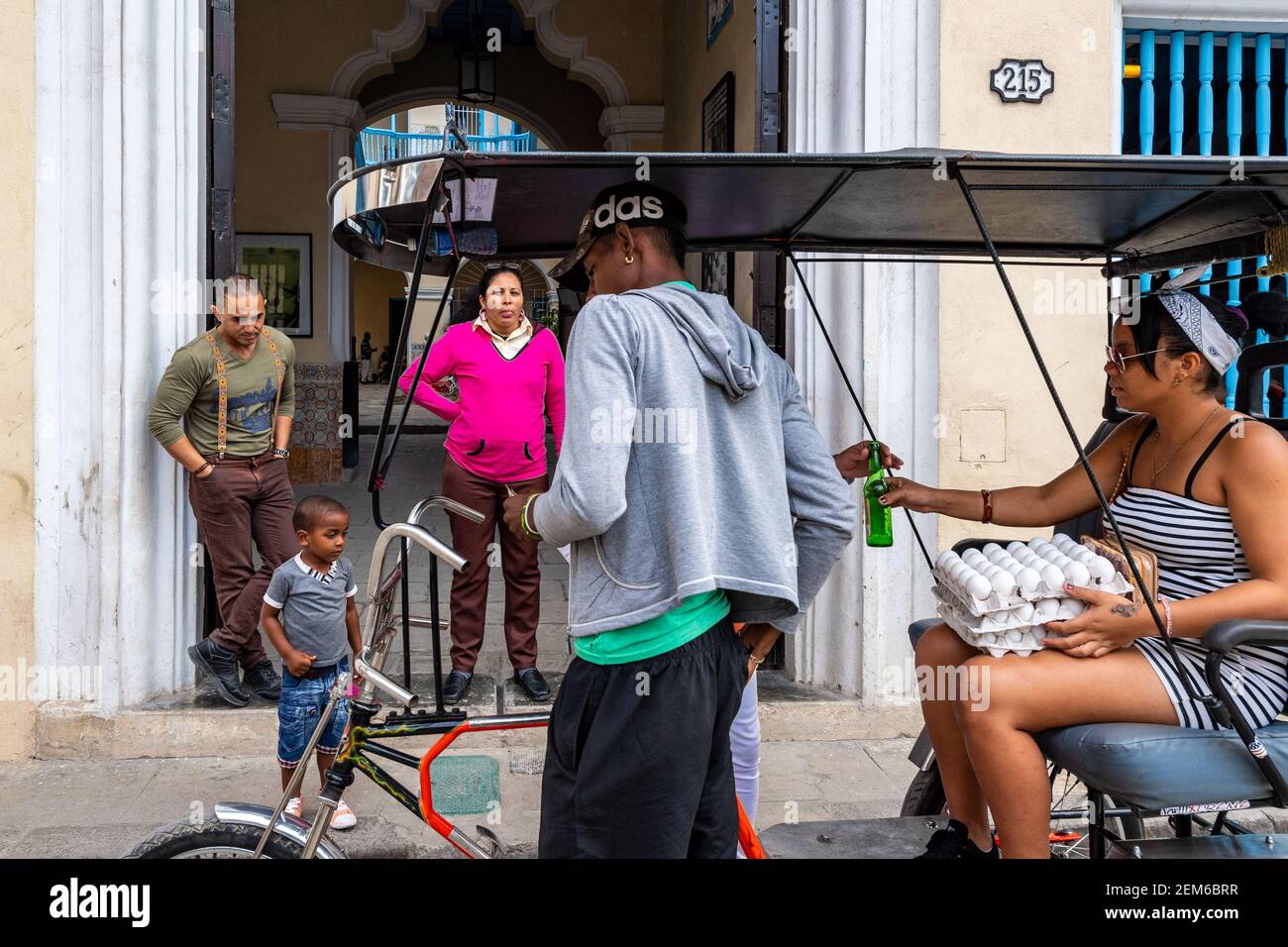 Le mode de vie du vrai peuple cubain, la Havane, Cuba Photo Stock - Alamy