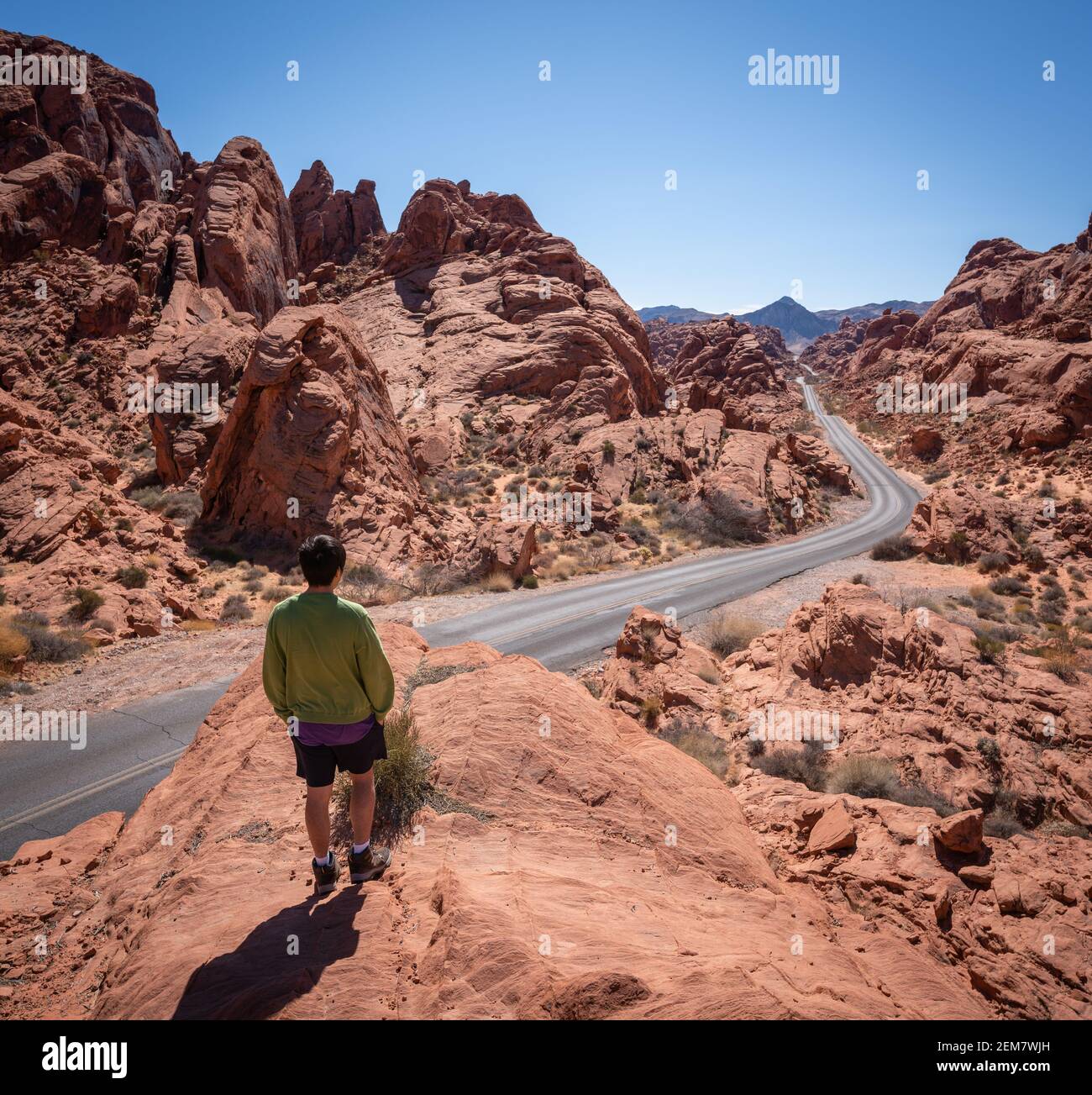 Valley of Fire Nevada Banque D'Images