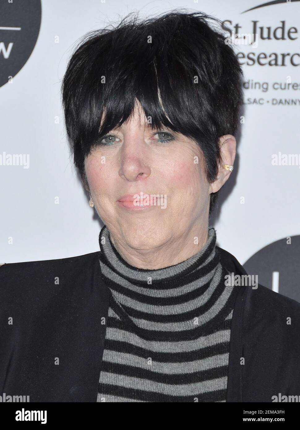 Diane Warren arrive au Gala de la soirée d'ouverture du salon D'art qui a eu lieu au Los Angeles Convention Center de Los Angeles, en Californie, le mercredi 23 janvier 2019. (Photo de la Sathanlee B. Mirador/Sipa USA) Banque D'Images