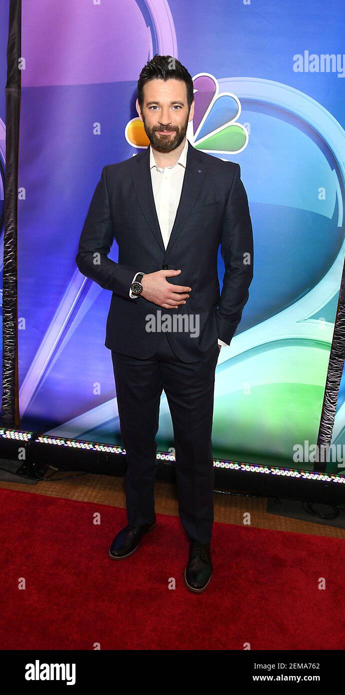 Colin Donnell, de 'Chicago Med', assiste au Red Carpet du jour 2019 de la presse de mi-saison de NBC le 24 janvier 2019 au four Seasons Hotel de New York, New York, États-Unis. Robin Platzer/ Twin Images/ SIPA USA Banque D'Images